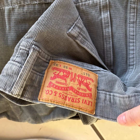 Set of Four Corduroy Pants in Neutral Tones - Picture 8 of 9